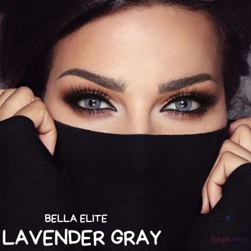 Bella Lavender Gray Eye Lenses - Elite Collection