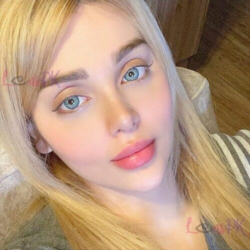 Dahab Lumirere Blue Contact Lenses – Gold Collection