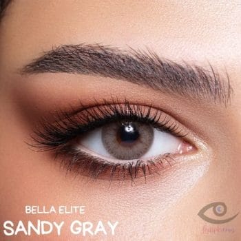 Bella Sandy Gray Eye Lenses - Elite Collection
