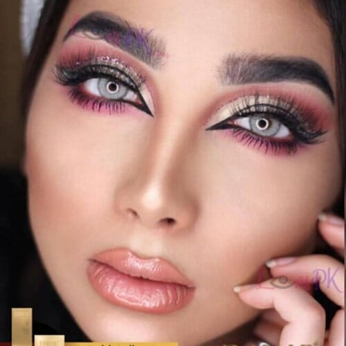 Dahab Solitaire Eye Lenses - Gold Collection