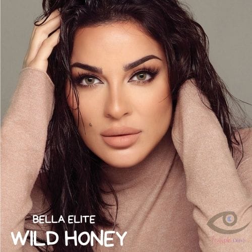 Buy Bella Wild Honey Contact Lenses - Elite Collection - lenspk.com