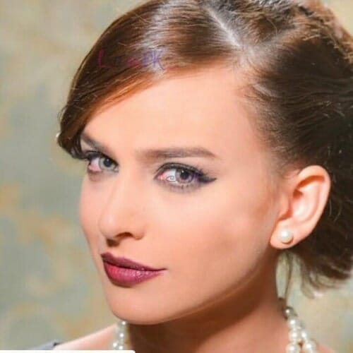 Buy Bella Almond Gray Green Contact Lenses - Diamond Collection - lenspk.com