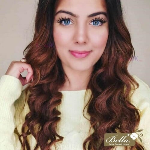 Buy Bella Natural Cool Blue Contact Lenses in Pakistan – Natural Collection - lenspk.com