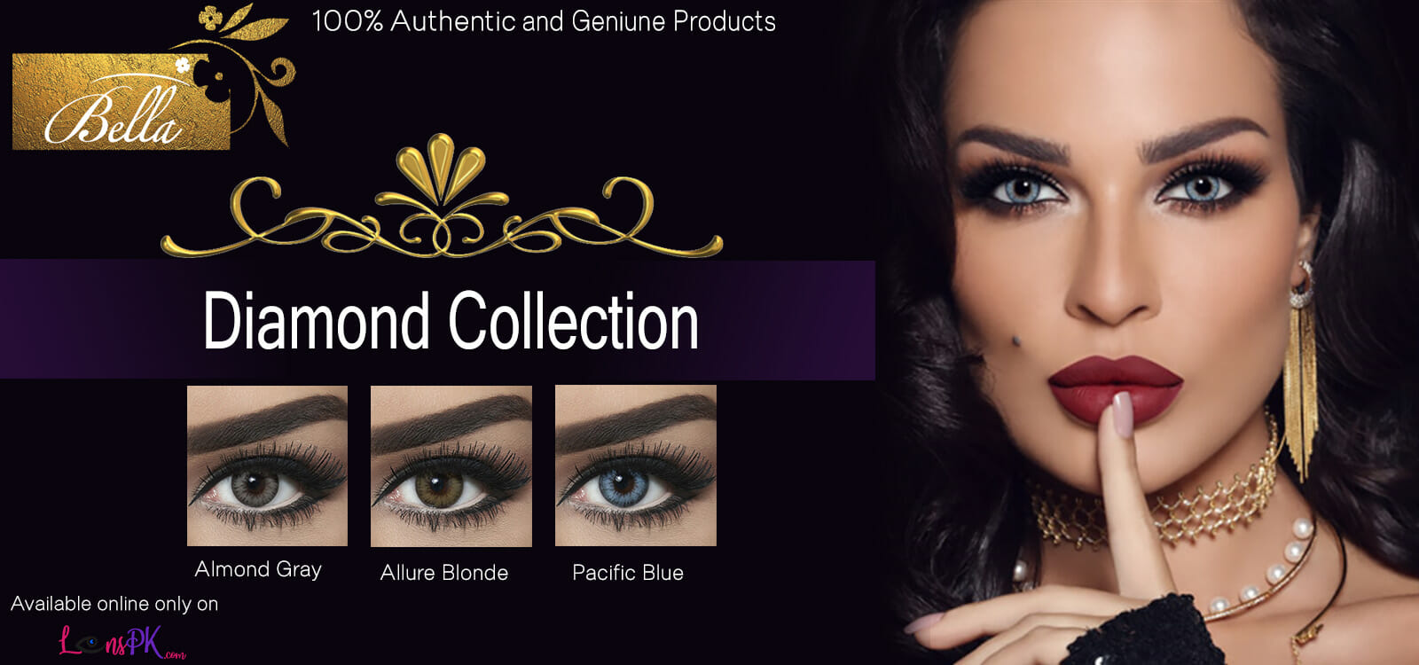 Buy Bella Contact Lenses - Diamond Collection - lenspk.com
