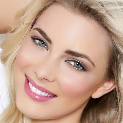 Bella Natural Gray Blue Contact Lenses - lenspk.com