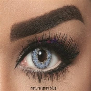 Bella Gray Blue Eye Lenses - Natural Collection