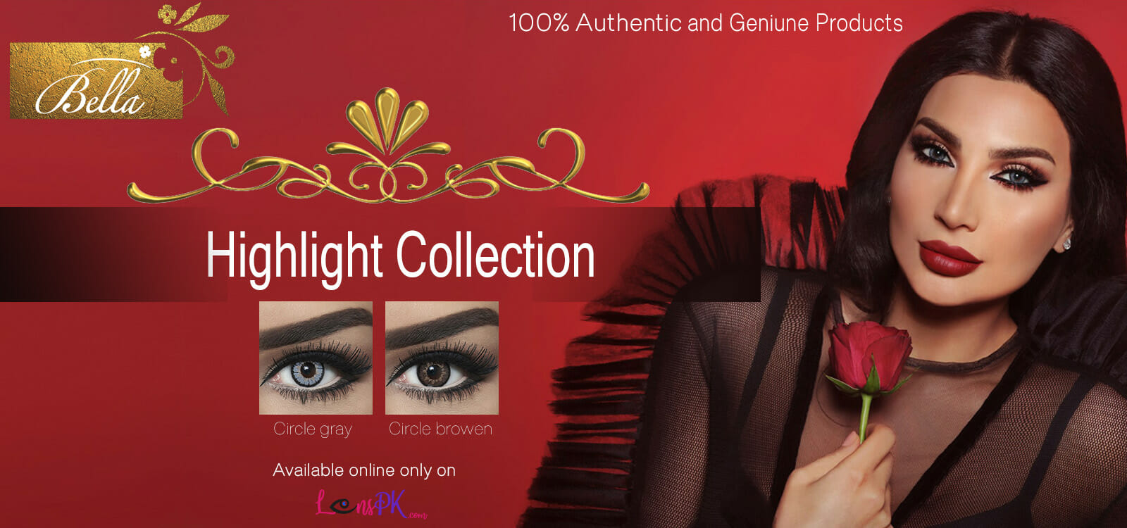 Buy Bella Highlight Collection Contact Lenses - lenspk.com