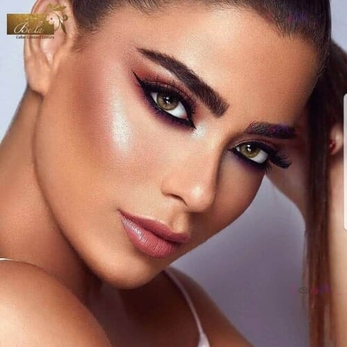 Bella Silky Gold Eye Lenses - Elite Collection