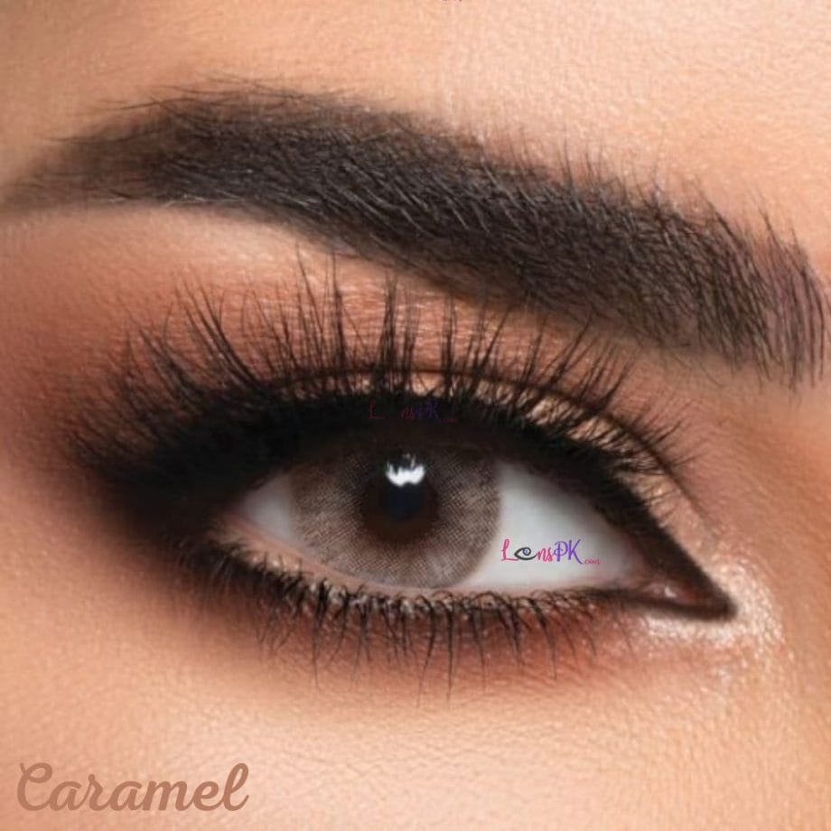 Buy LensMe Caramel Contact Lenses in Pakistan - lenspk.com