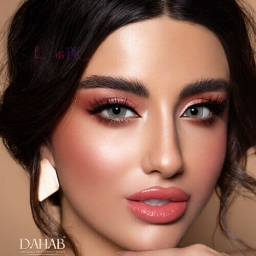 Buy Dahab Aqua Eye Contact Lenses - Gold Collection - lenspk.com