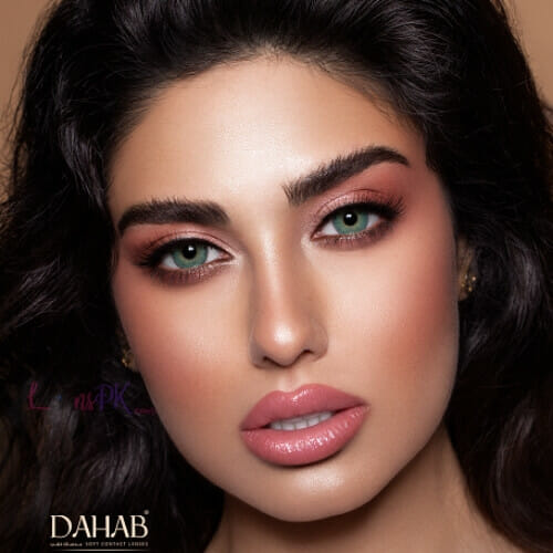 Dahab Lumirere Green Eye Lenses - Gold Collection