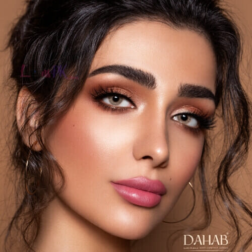 Dahab Lumirere Brown Eye Lenses - Gold Collection