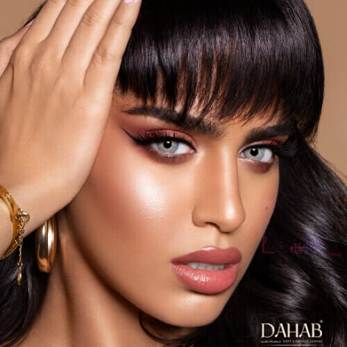 Dahab Lumirere Gray Eye Lenses - Gold Collection