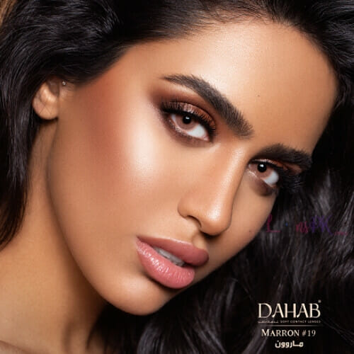 Buy Dahab Marron Contact Lenses - Gold Collection - lenspk.com