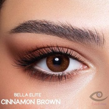Bella Cinnamon Brown Eye Lenses - Elite Collection