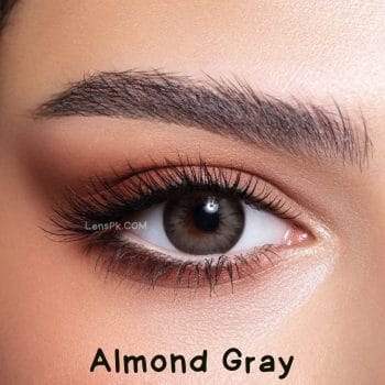 Bella Almond Gray Contact Lenses - Diamond Collection