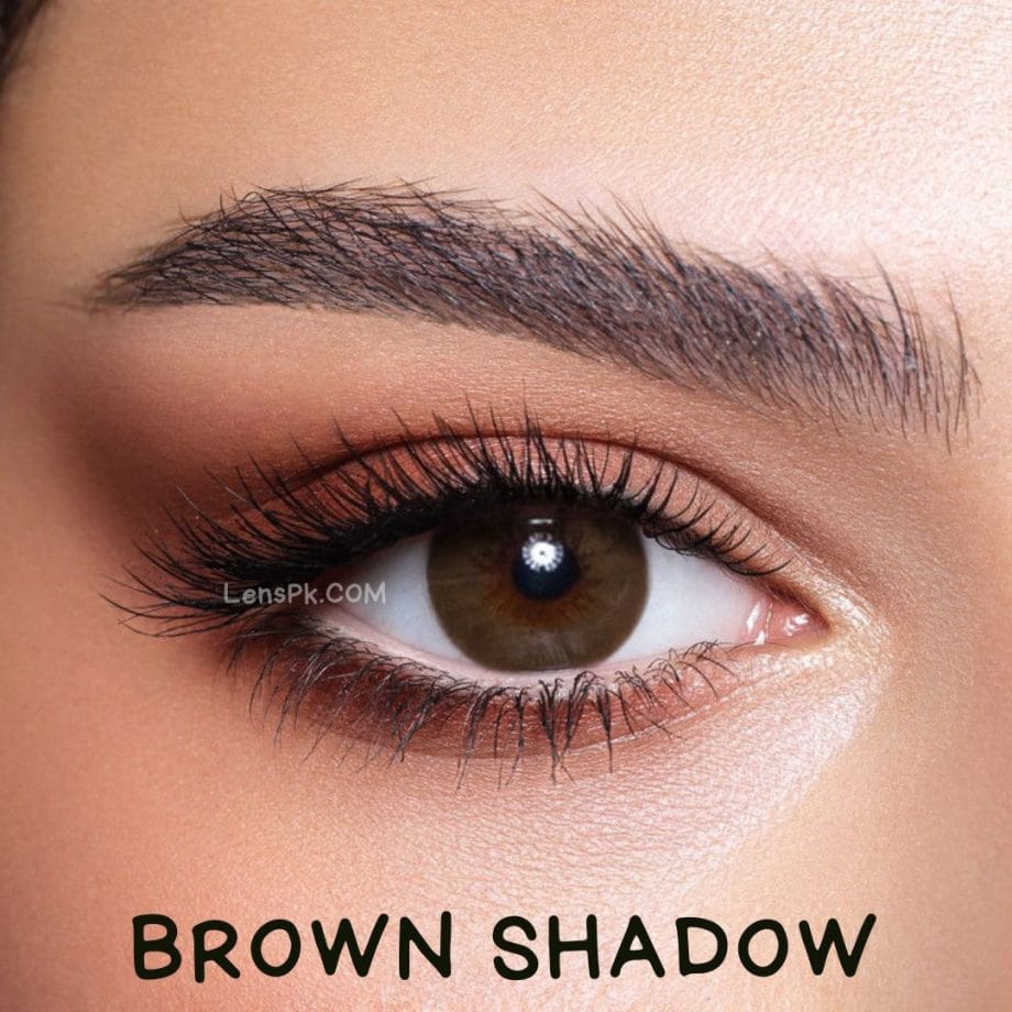 Buy Bella Brown Shadow Contact Lenses - Diamond Collection - lenspk.com
