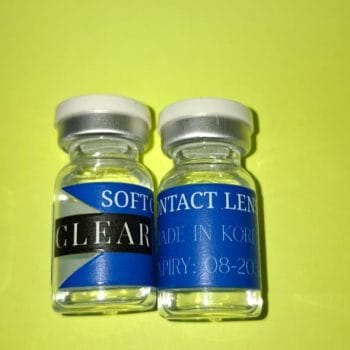 Majestic Clear Vision Transparent Contact Lenses – Made in Korea