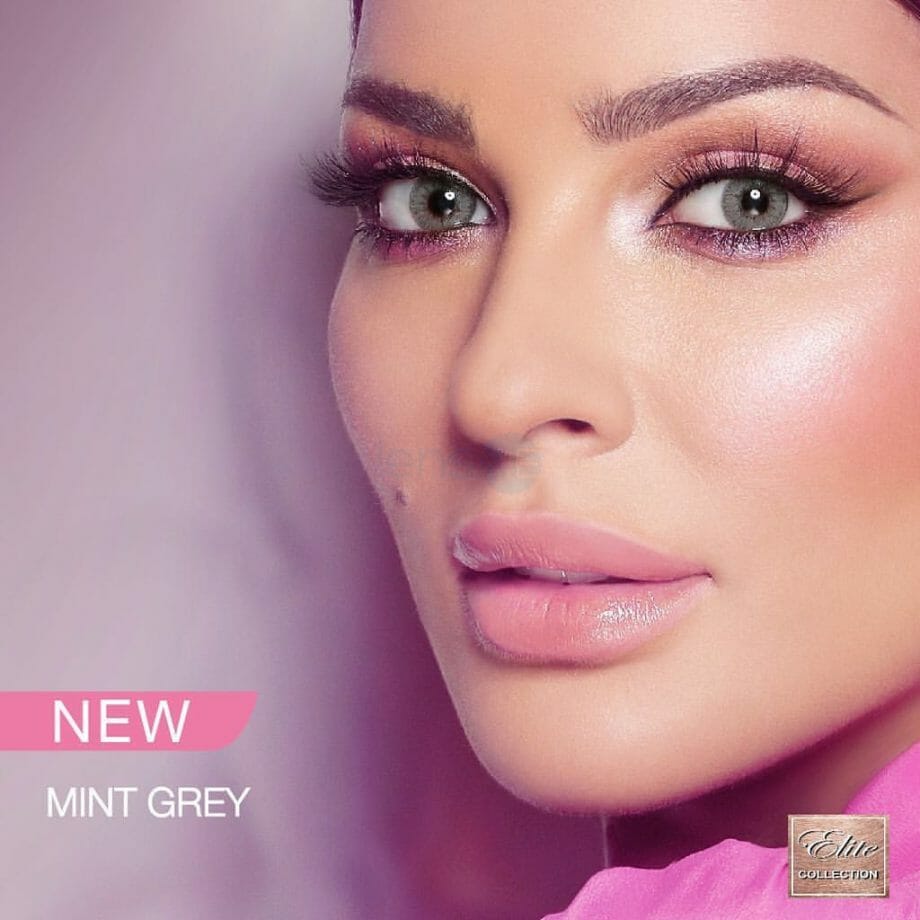 Buy Bella Mint Gray Contact Lenses Elite Collection